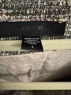 Joe's Jeans Tweed Blazer in Black, White and Tan